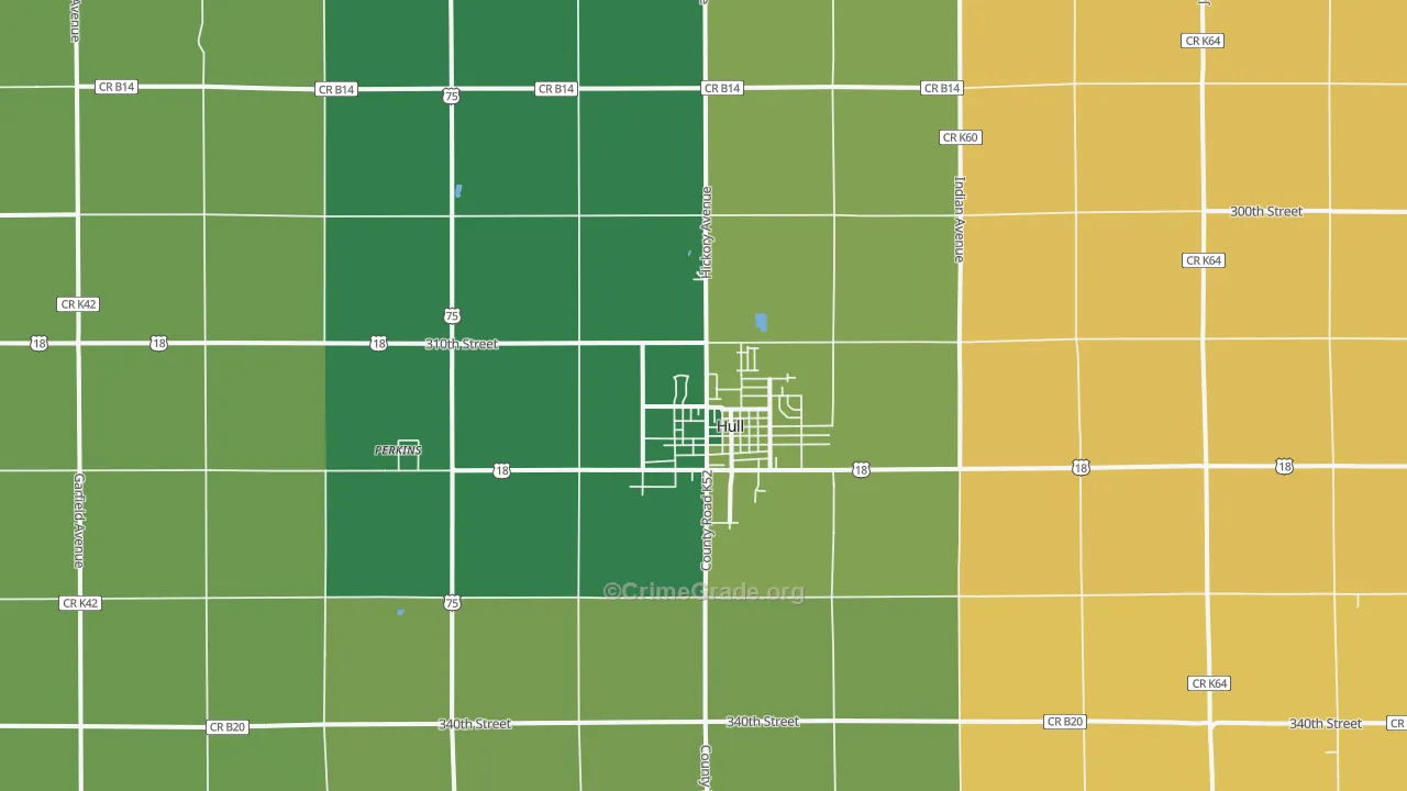 51239, IA Map of Theft Rates