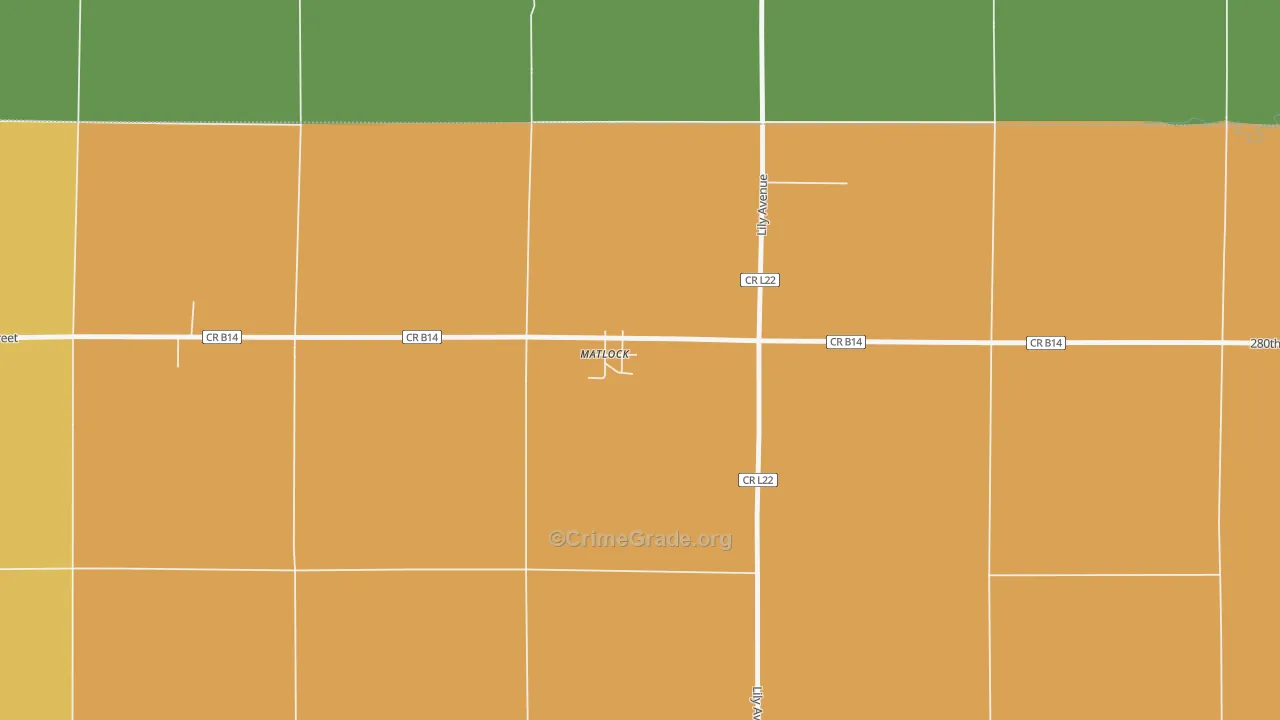 51244, IA Map of Theft Rates