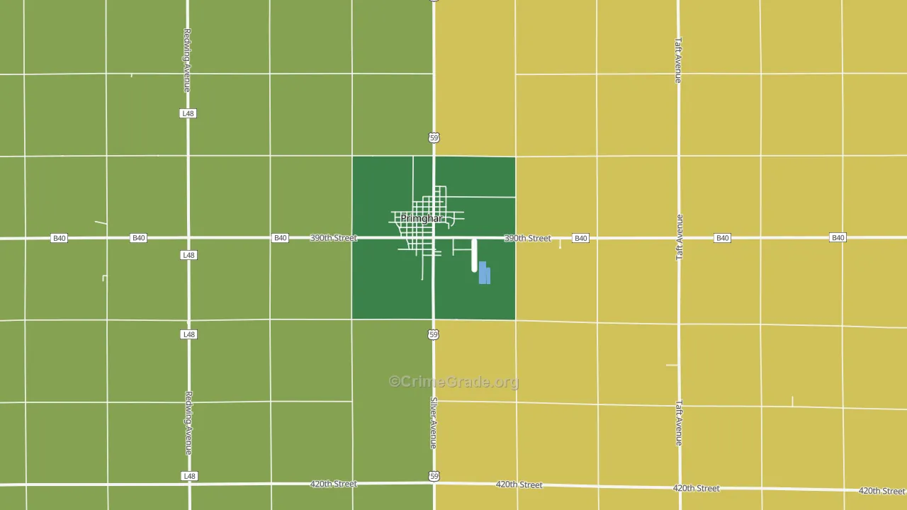 51245, IA Map of Theft Rates