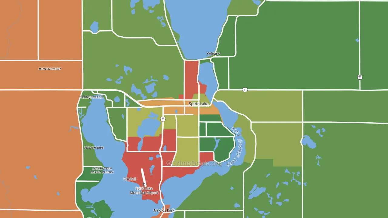 51360, IA Map of Theft Rates