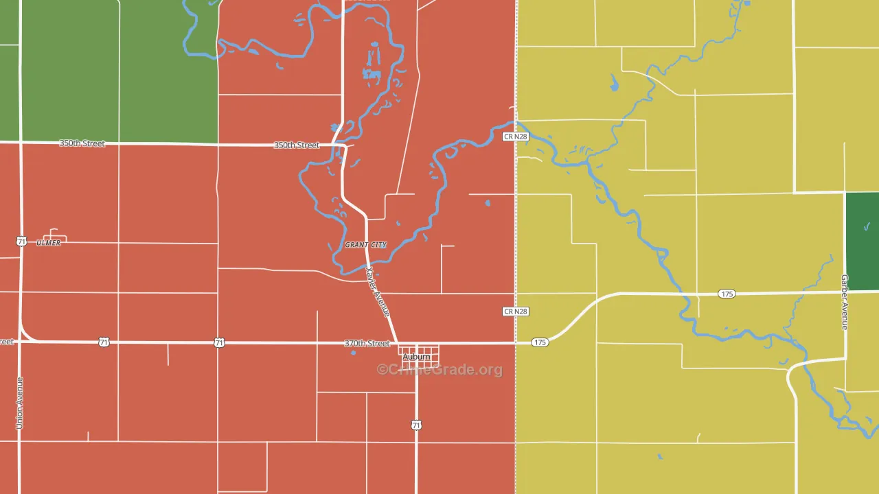 51433, IA Map of Theft Rates