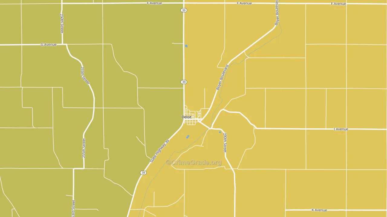 51441, IA Map of Theft Rates