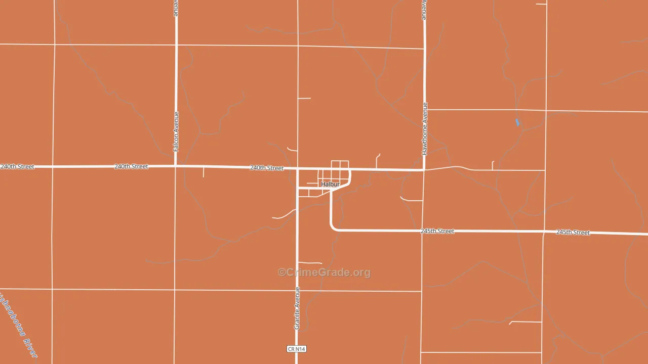 51444, IA Map of Theft Rates