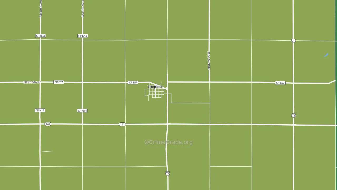 51463, IA Map of Theft Rates