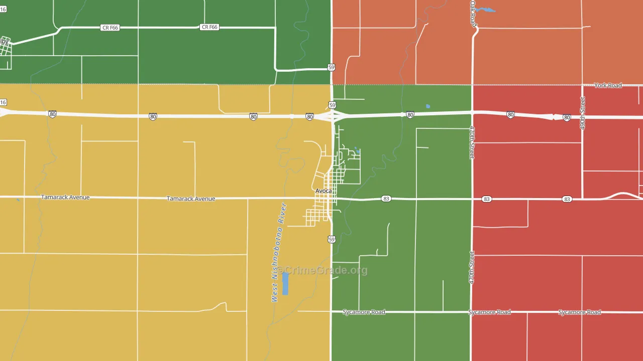 51521, IA Map of Theft Rates