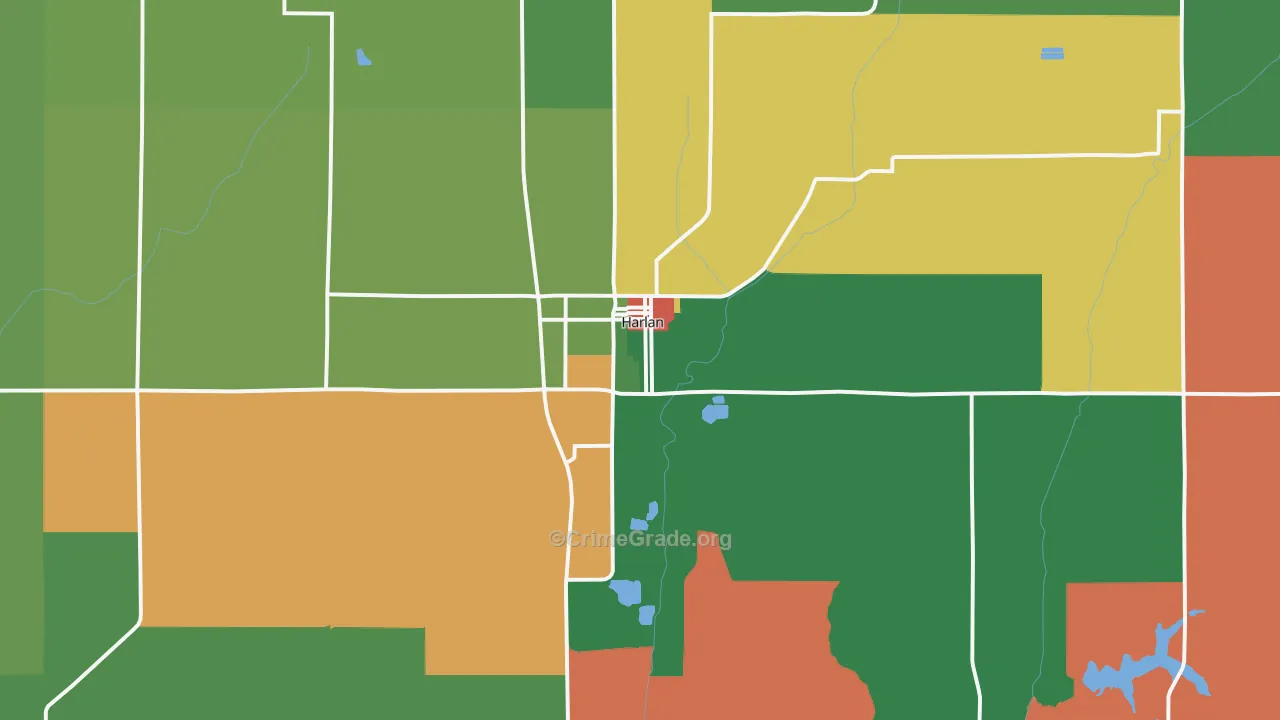 51537, IA Map of Theft Rates
