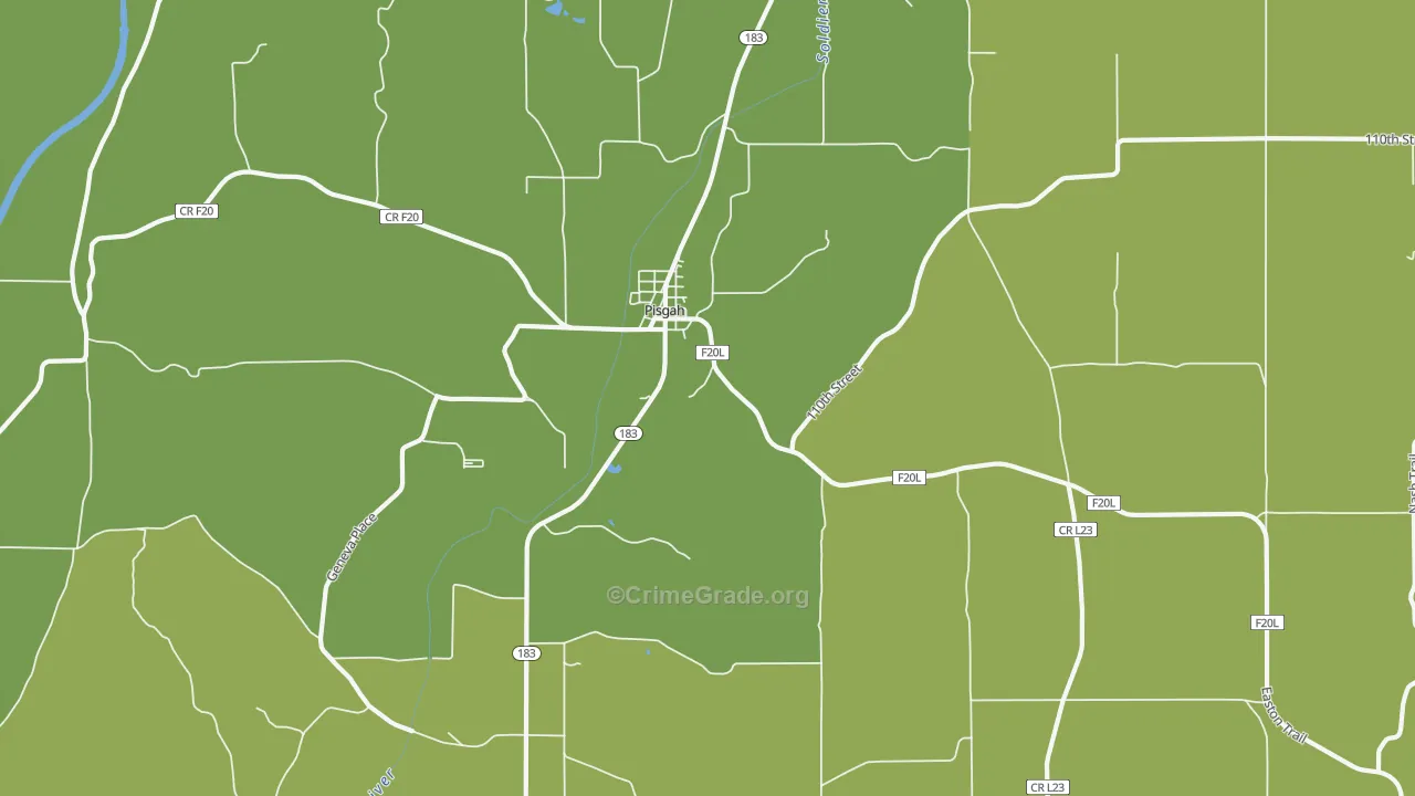 51564, IA Map of Theft Rates