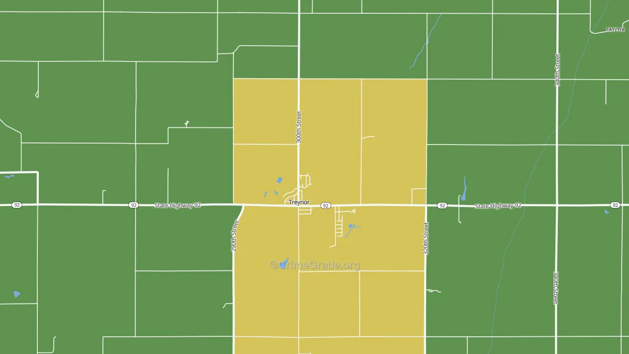 51575, IA Map of Theft Rates