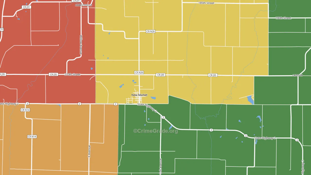 51646, IA Map of Theft Rates