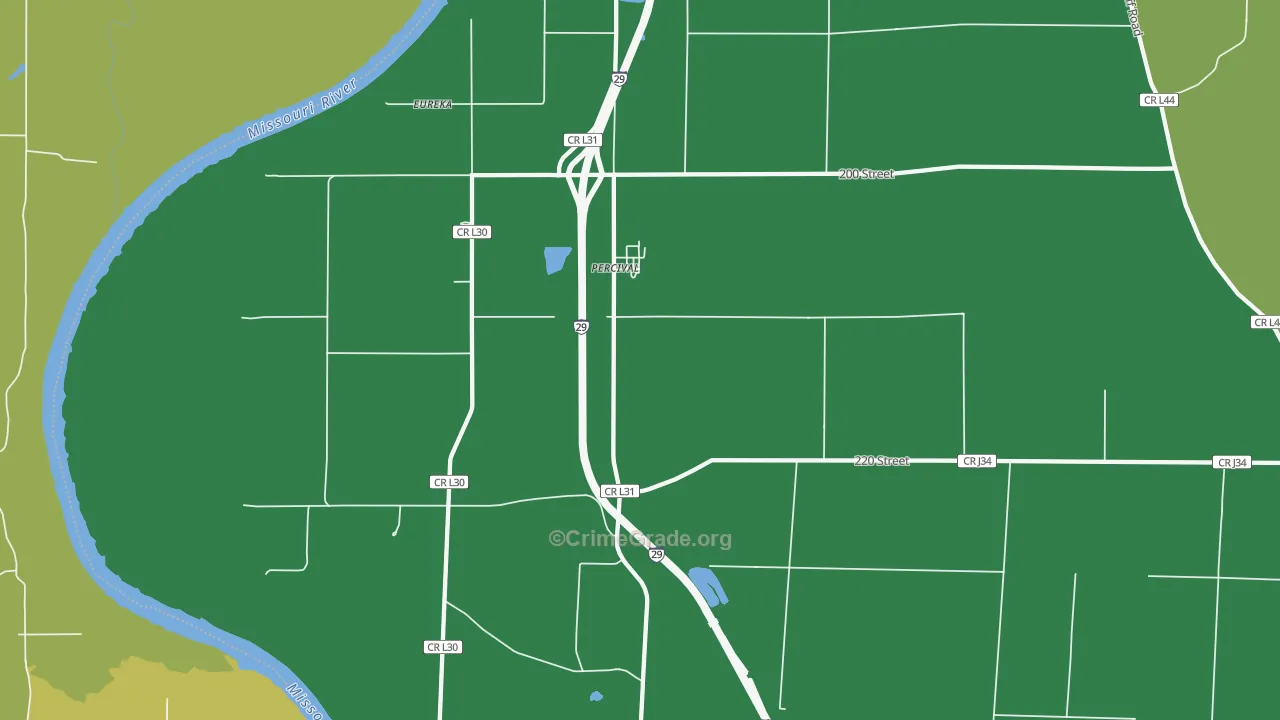 51648, IA Map of Theft Rates