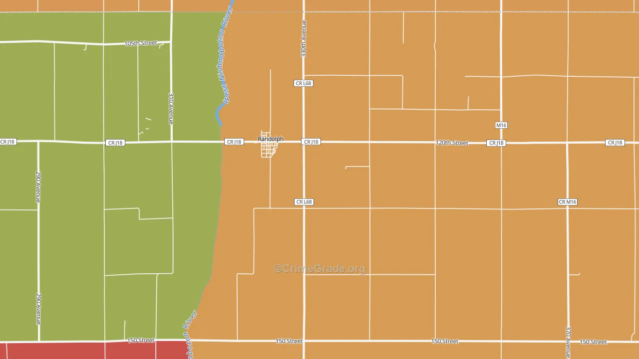51649, IA Map of Theft Rates