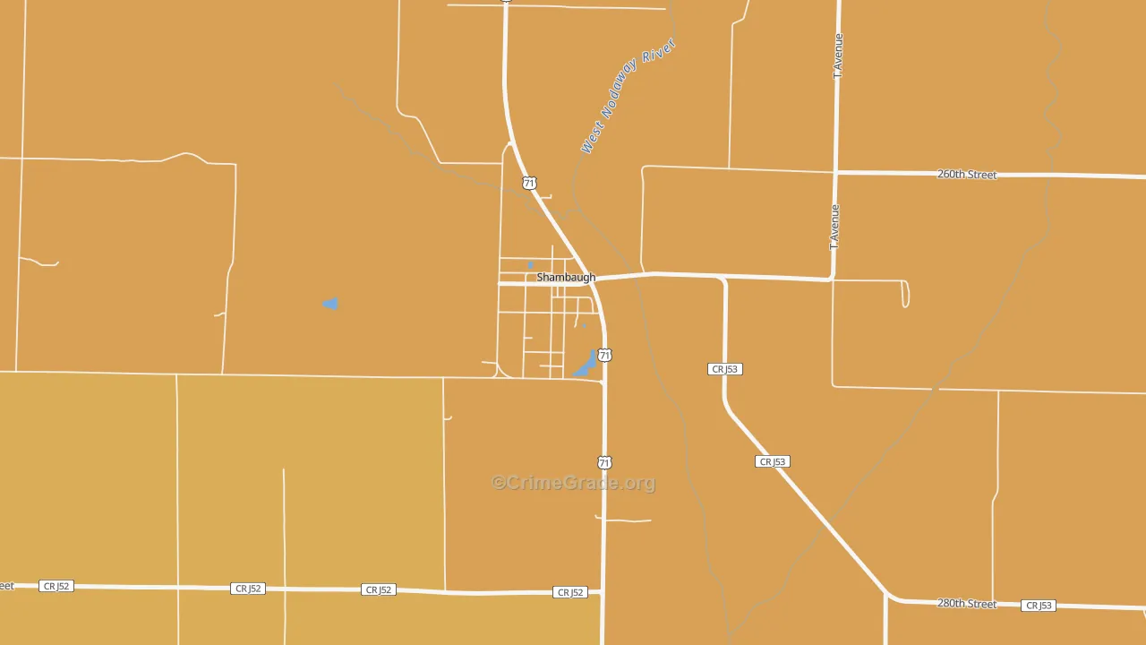 51651, IA Map of Theft Rates