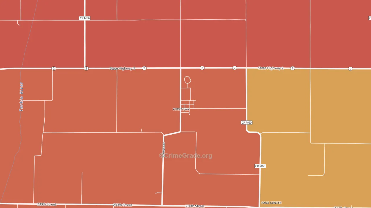 51656, IA Map of Theft Rates