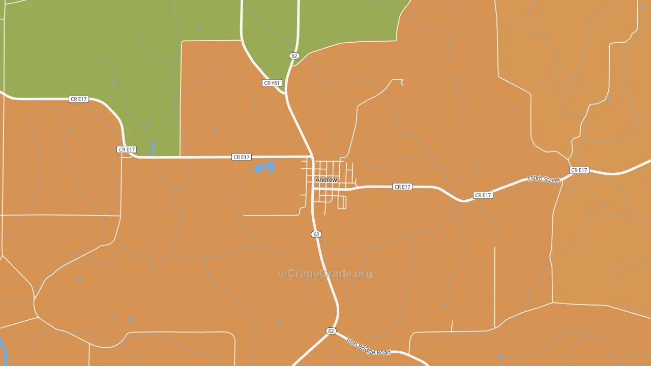 52030, IA Map of Theft Rates