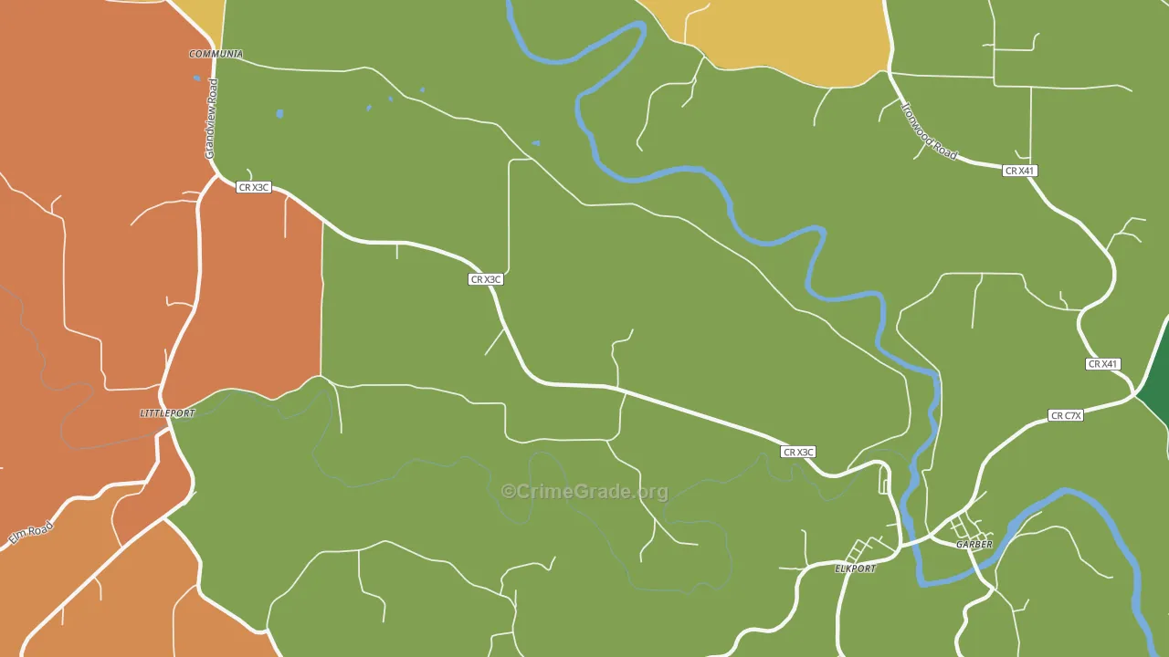 52044, IA Map of Theft Rates