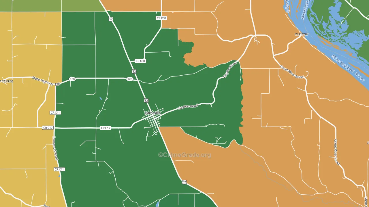52049, IA Map of Theft Rates