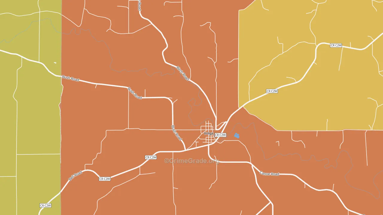 52077, IA Map of Theft Rates