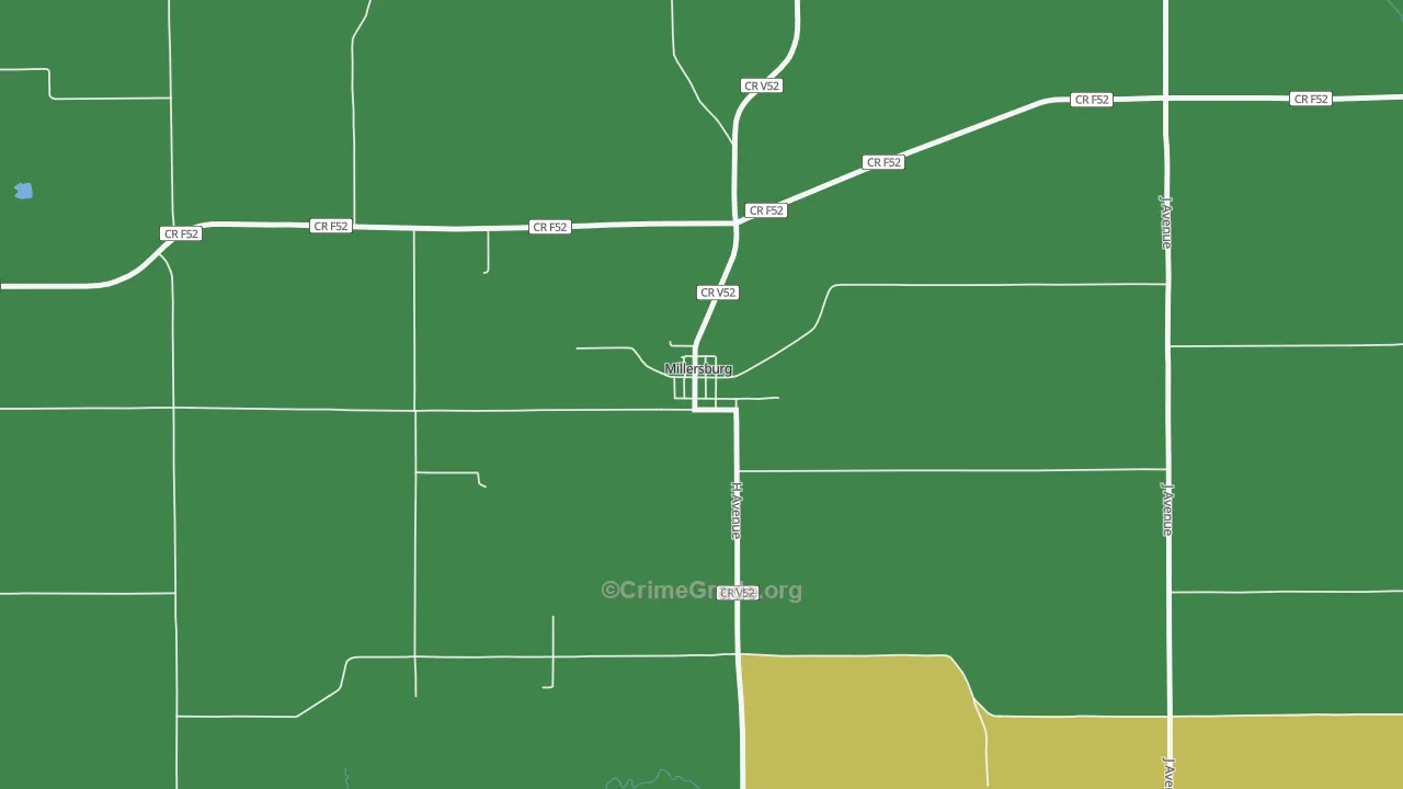 52308, IA Map of Theft Rates