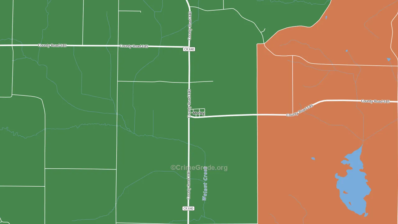 52312, IA Map of Theft Rates
