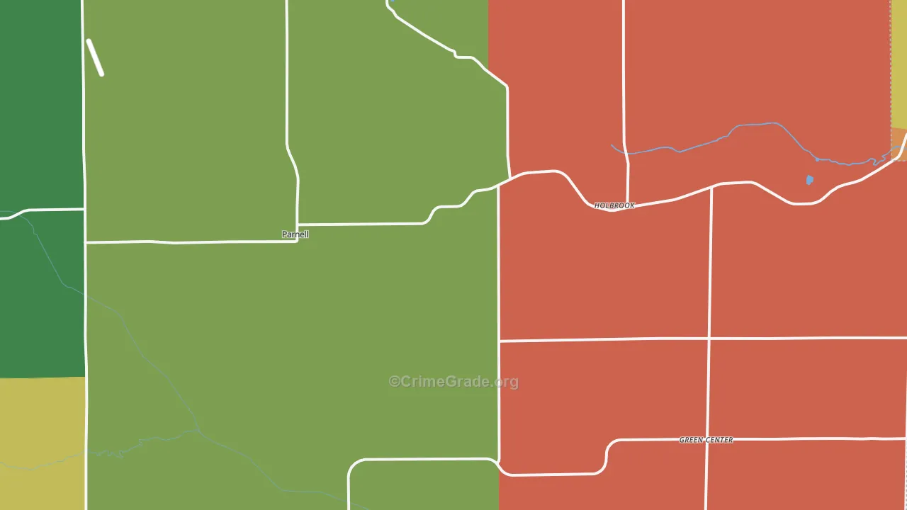 52325, IA Map of Theft Rates