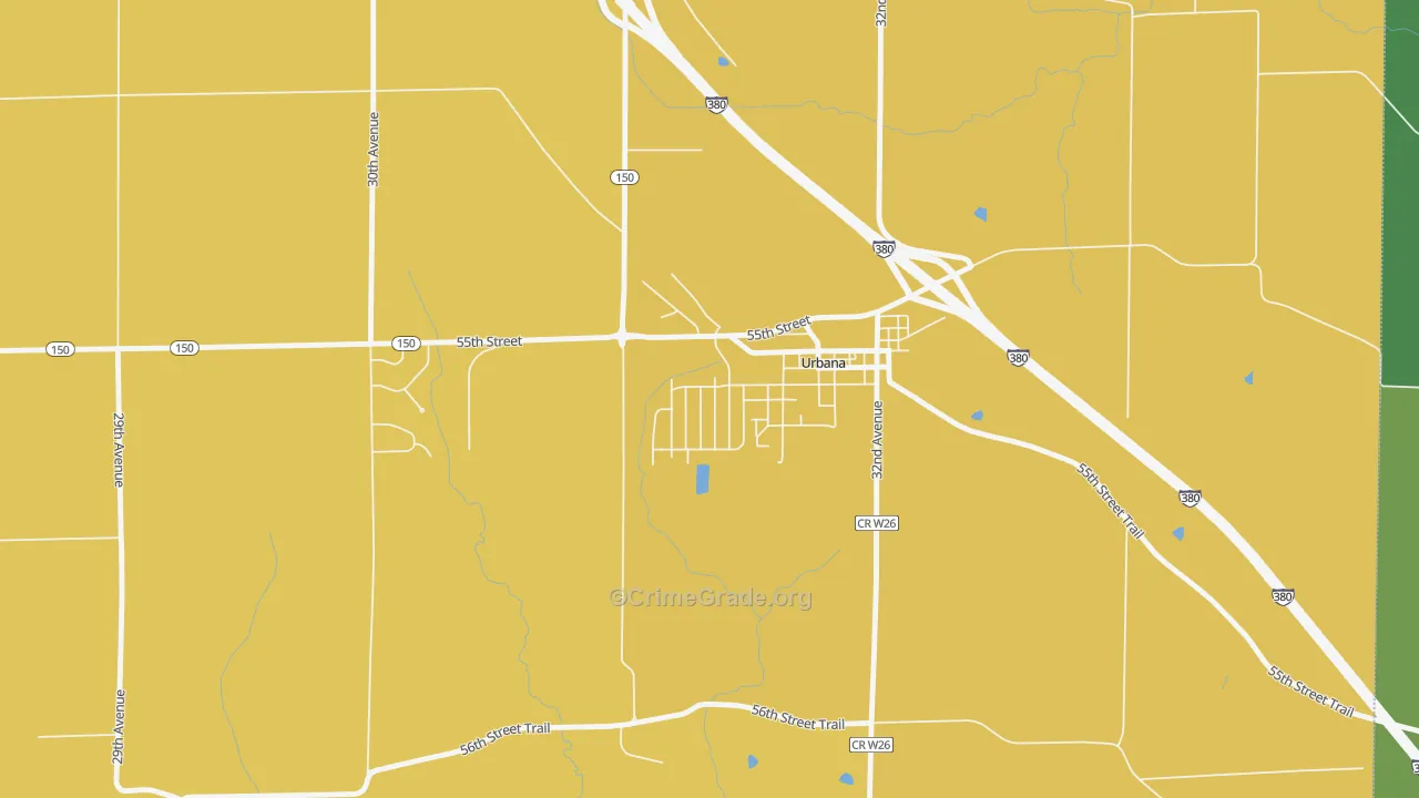 52345, IA Map of Theft Rates