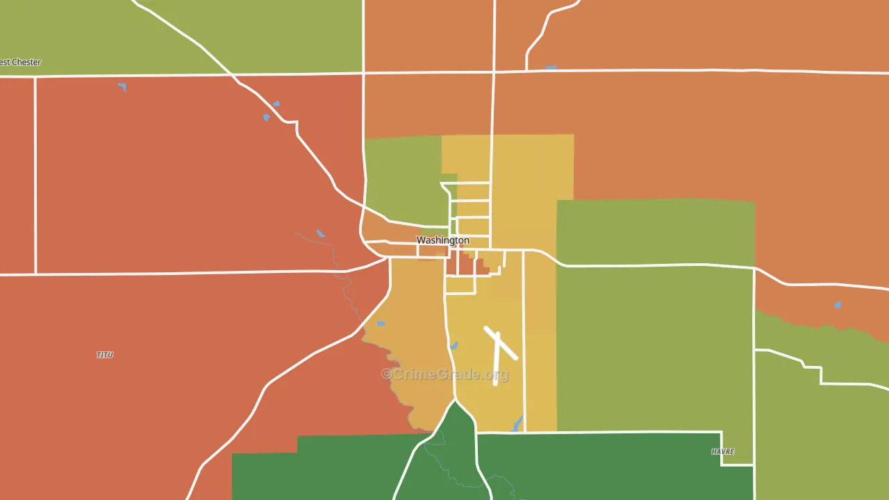 52353, IA Map of Theft Rates