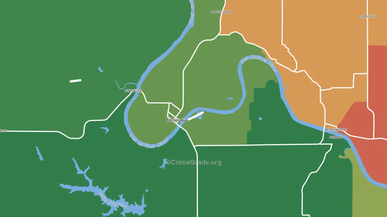 52565, IA Map of Theft Rates
