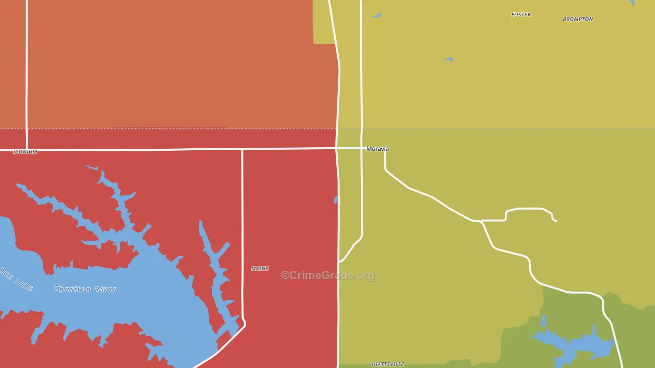 52571, IA Map of Theft Rates