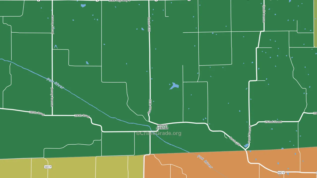 52573, IA Map of Theft Rates