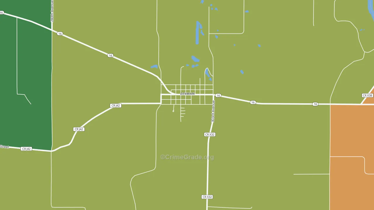52624, IA Map of Theft Rates