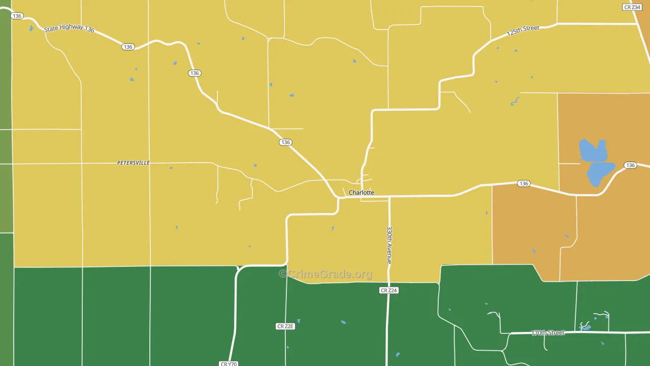 52731, IA Map of Theft Rates
