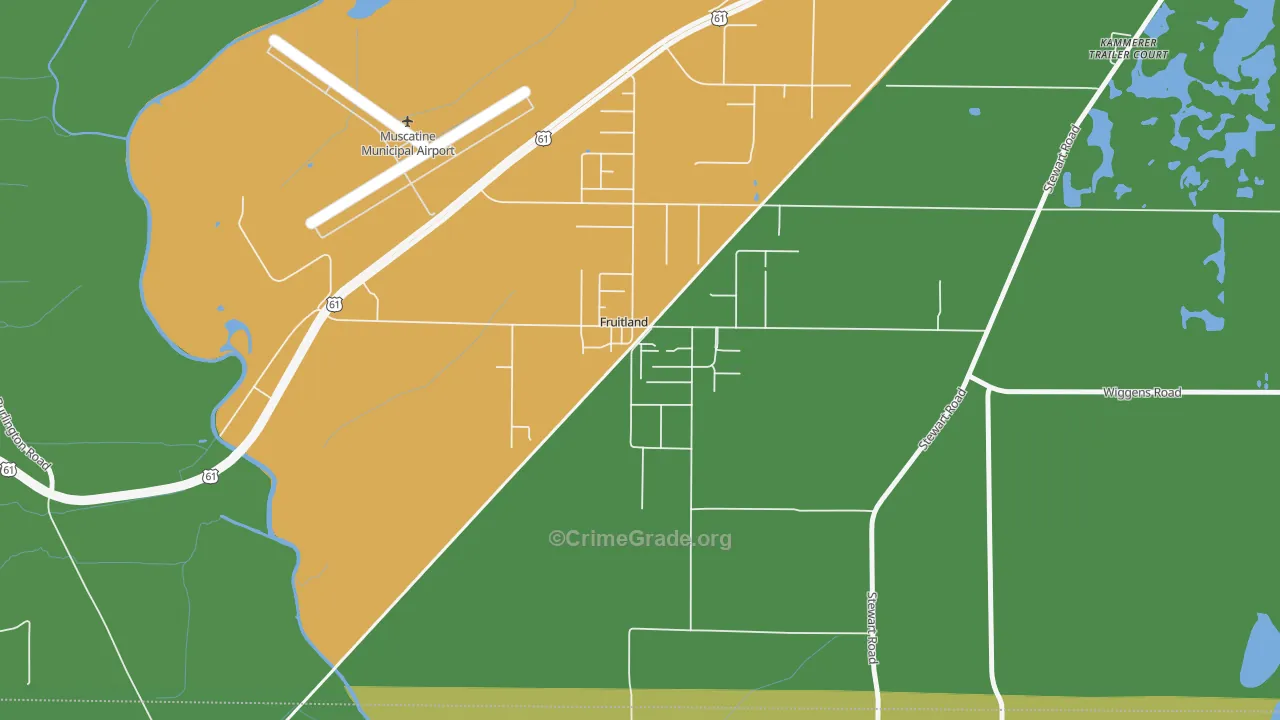 52749, IA Map of Theft Rates