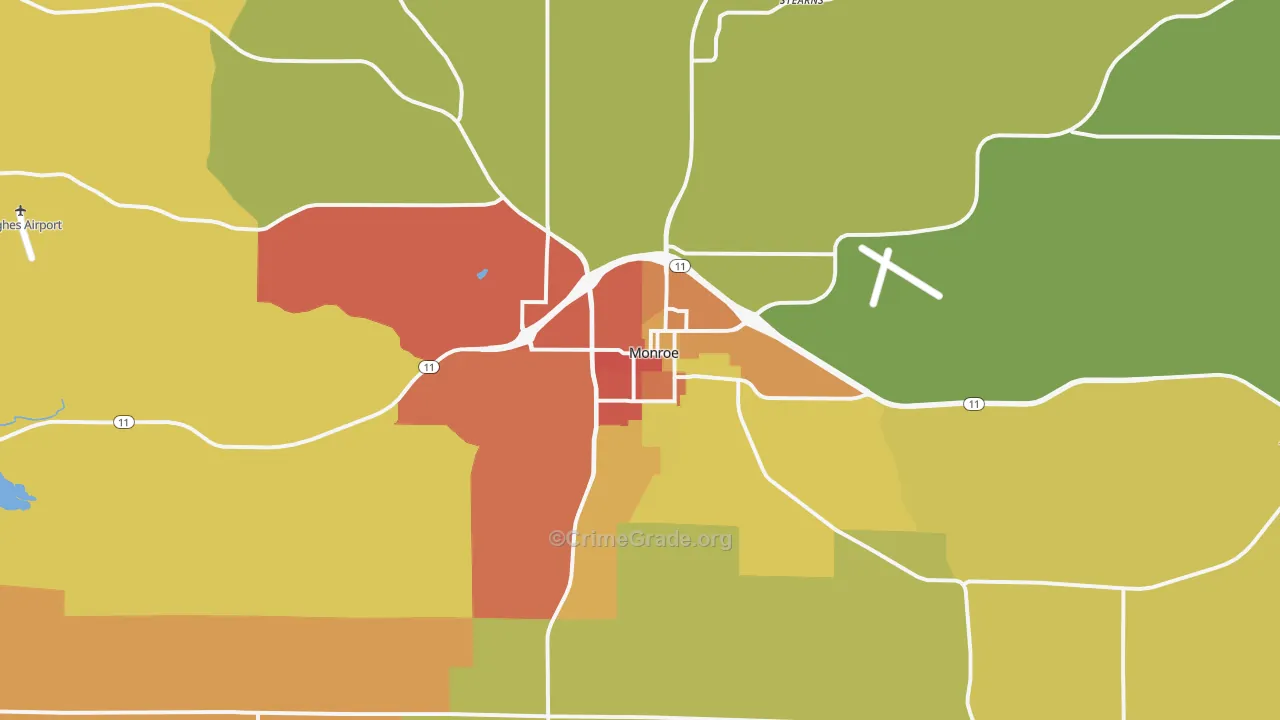 53566, WI Map of Theft Rates