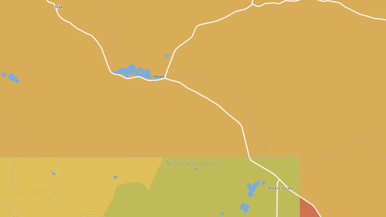 54150, WI Map of Theft Rates