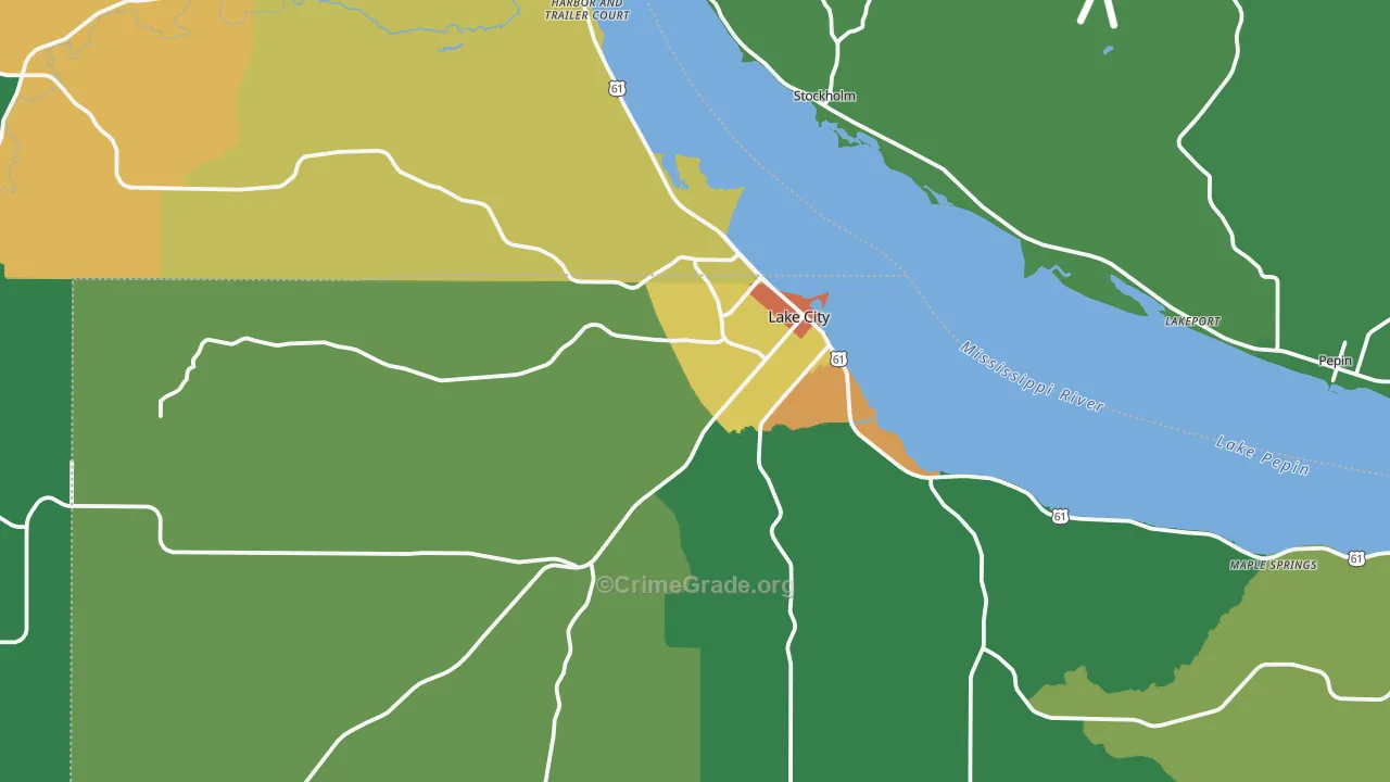 55041, MN Map of Theft Rates