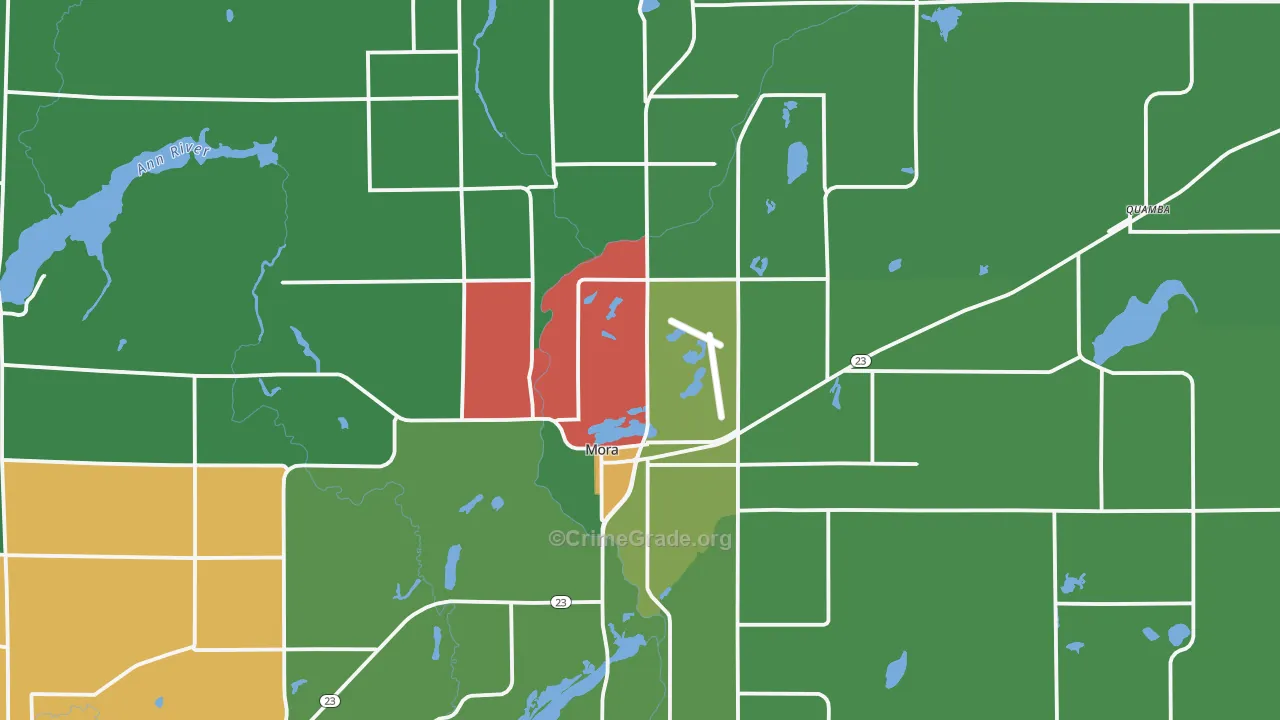 55051, MN Map of Theft Rates