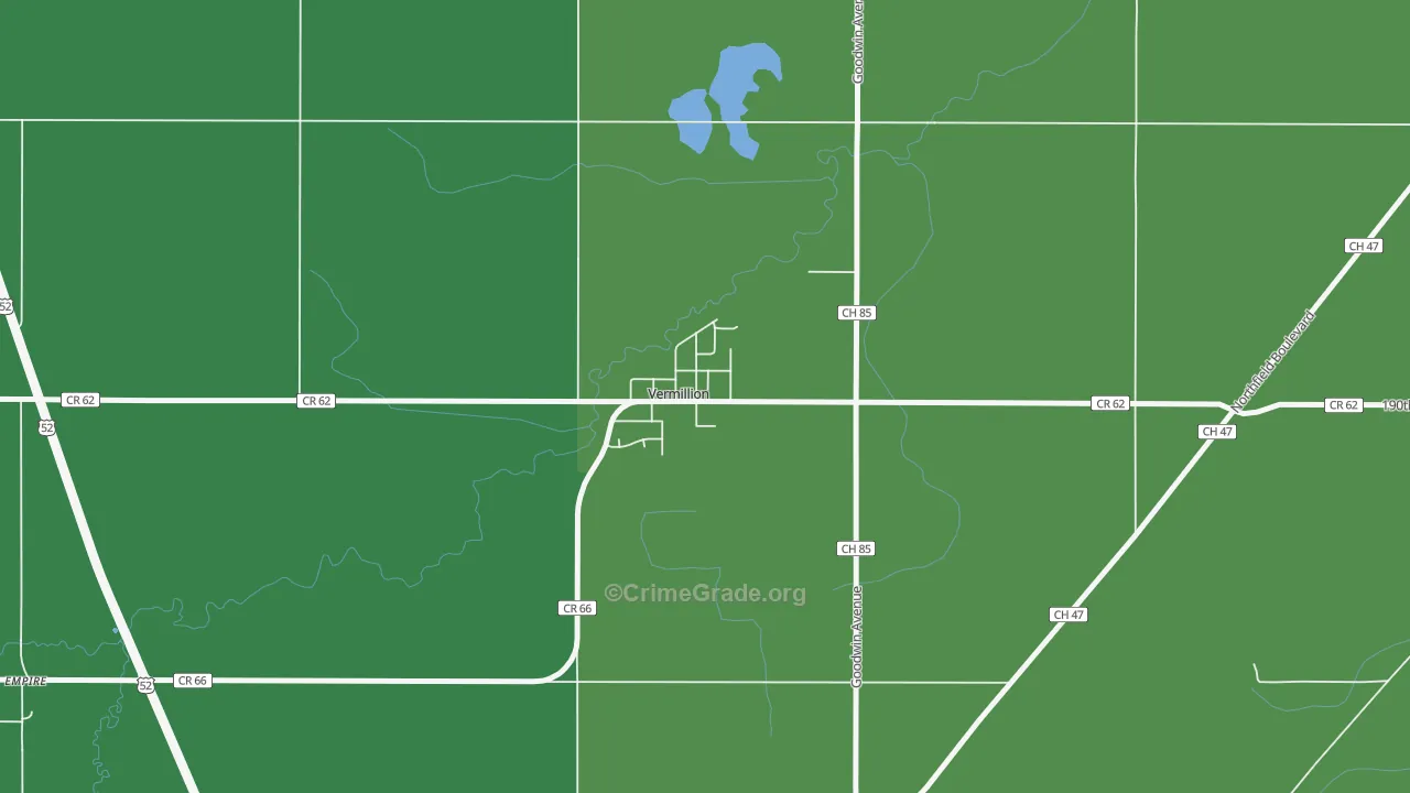 55085, MN Map of Theft Rates
