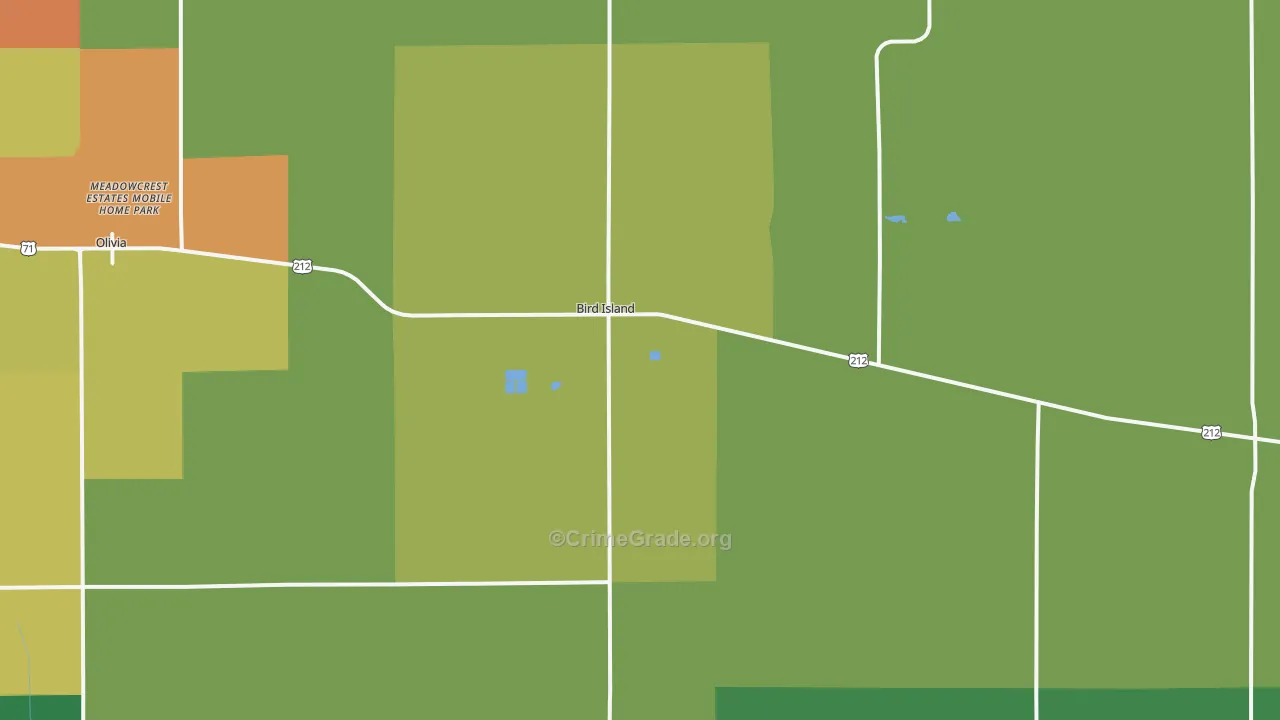 55310, MN Map of Theft Rates