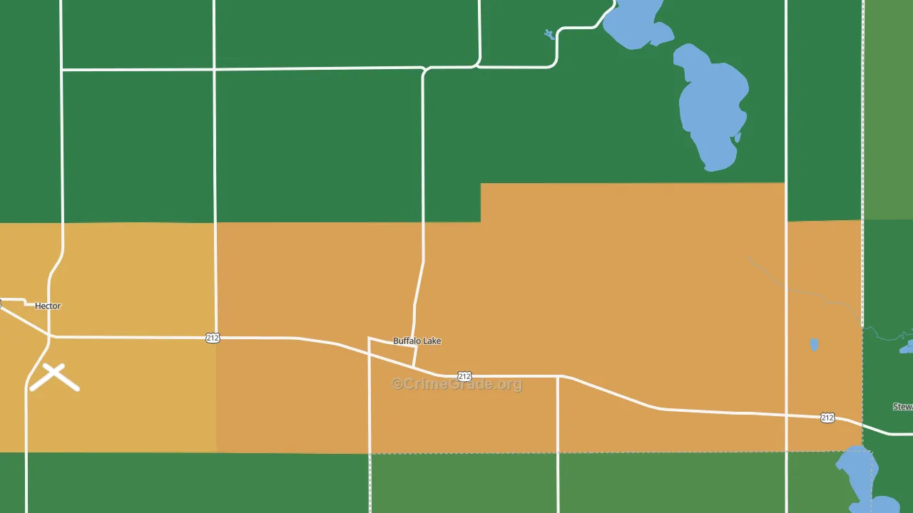 55314, MN Map of Theft Rates