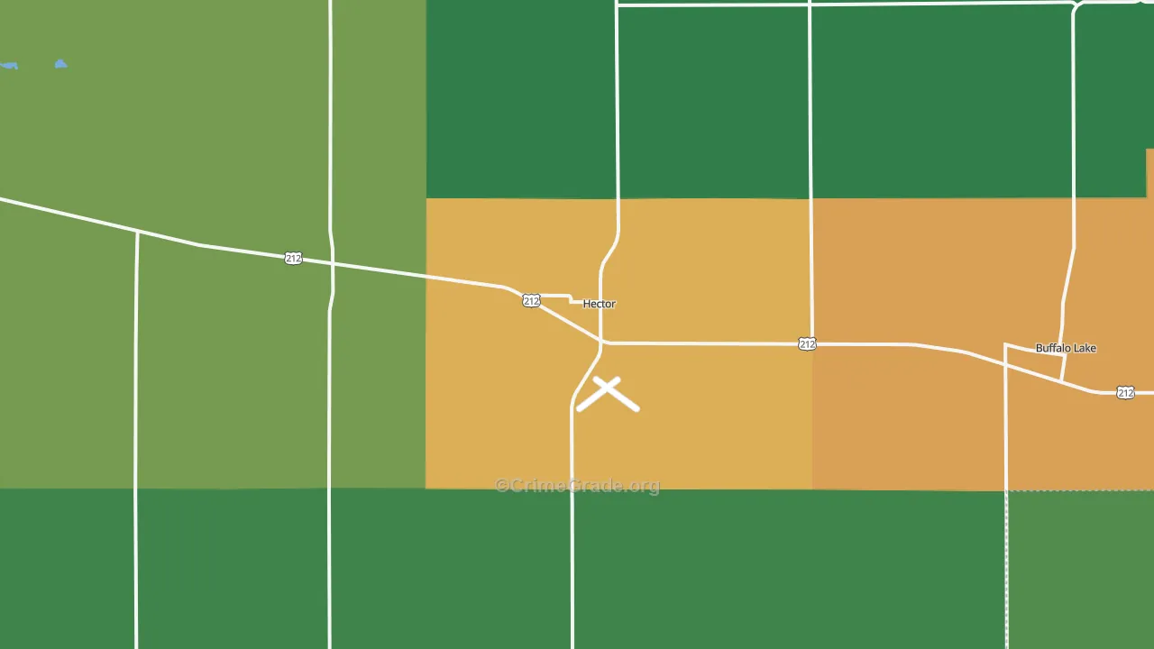 55342, MN Map of Theft Rates