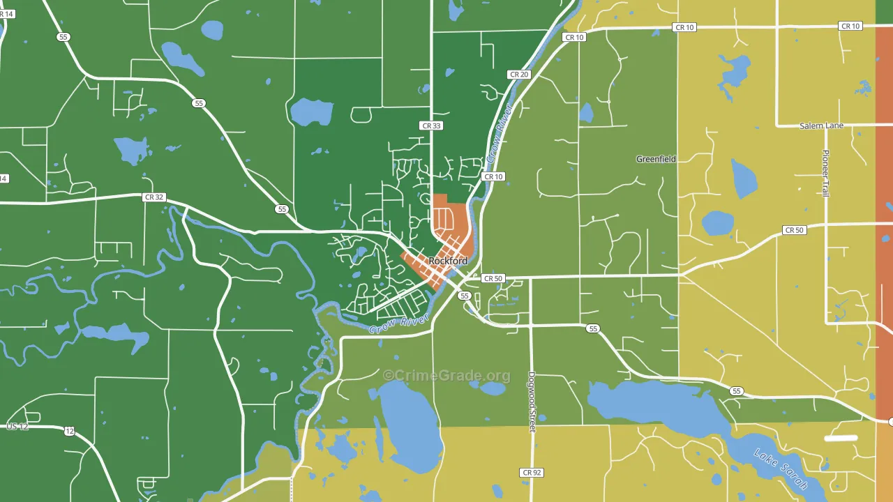 55373, MN Map of Theft Rates