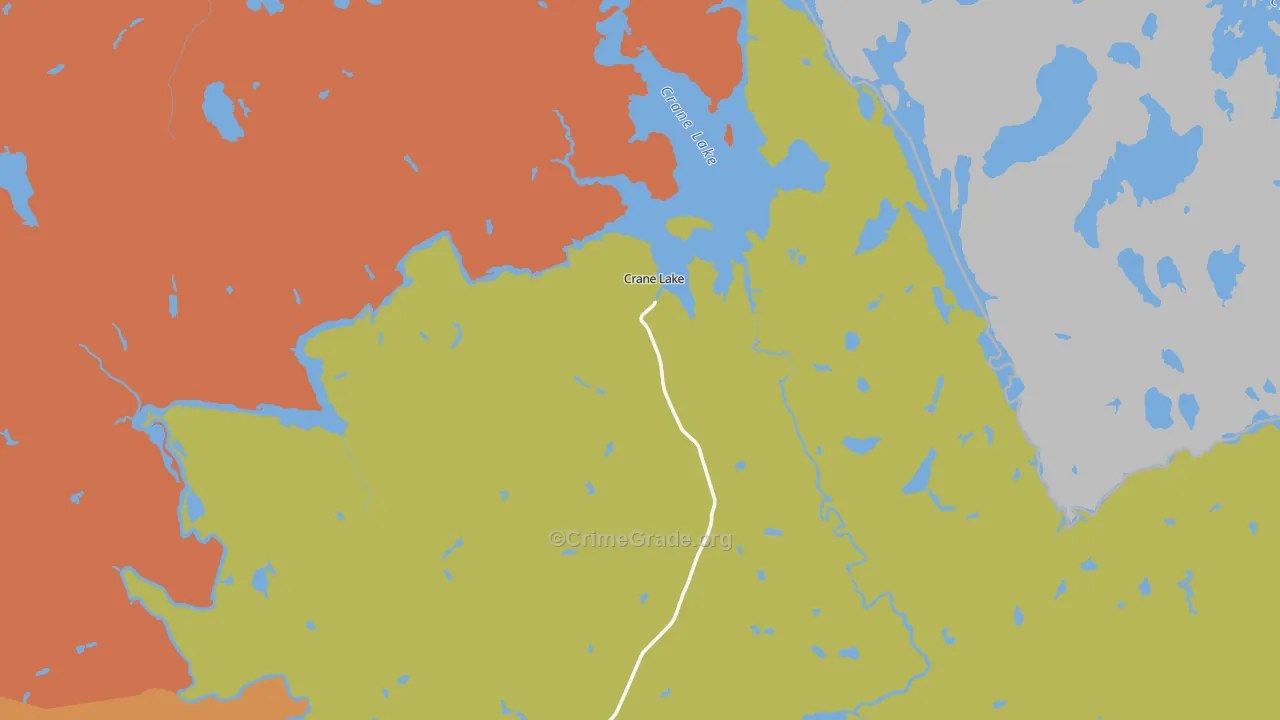 55725, MN Map of Theft Rates