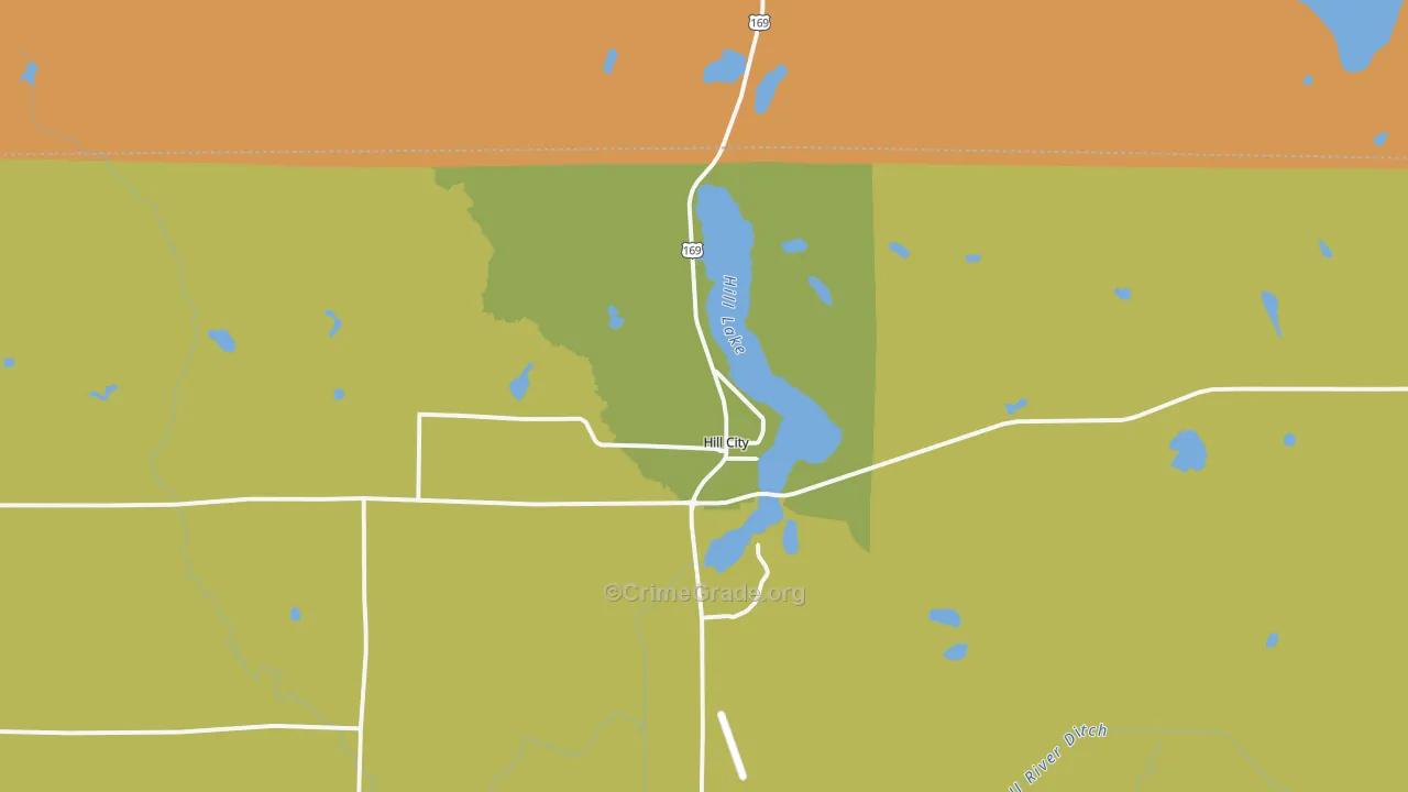 55748, MN Map of Theft Rates
