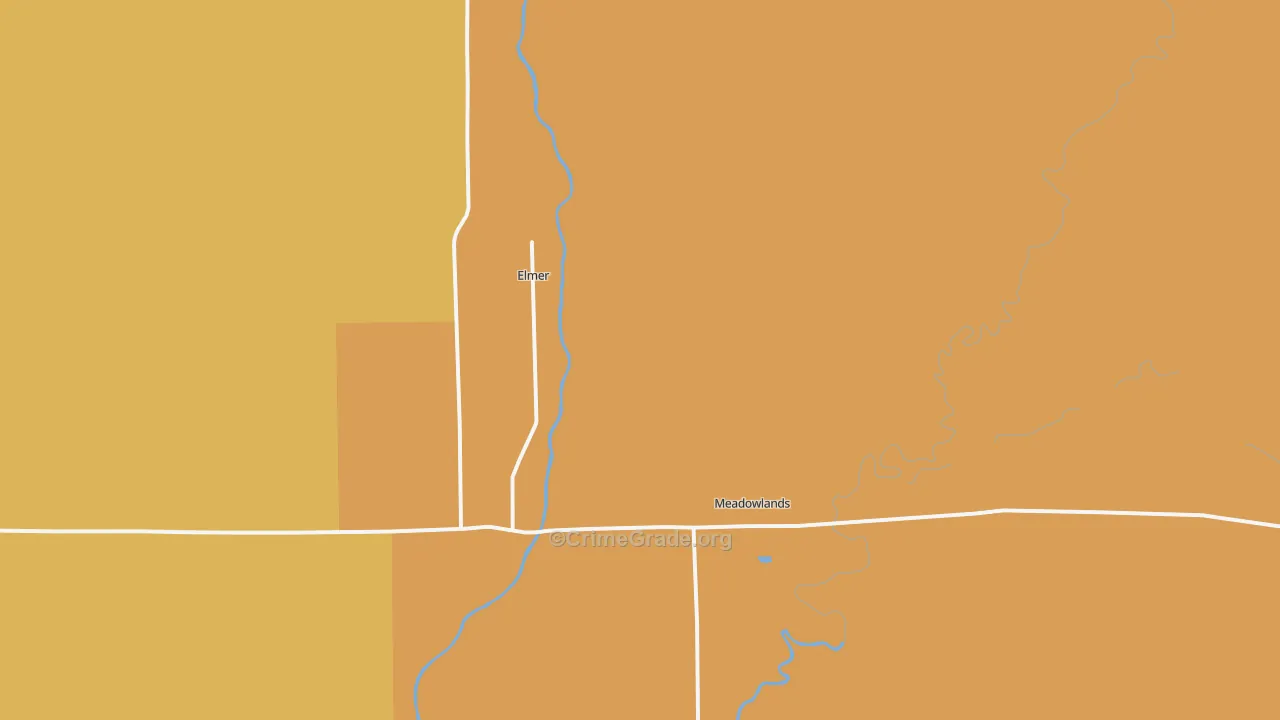 55765, MN Map of Theft Rates