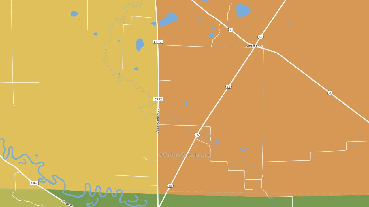 55784, MN Map of Theft Rates