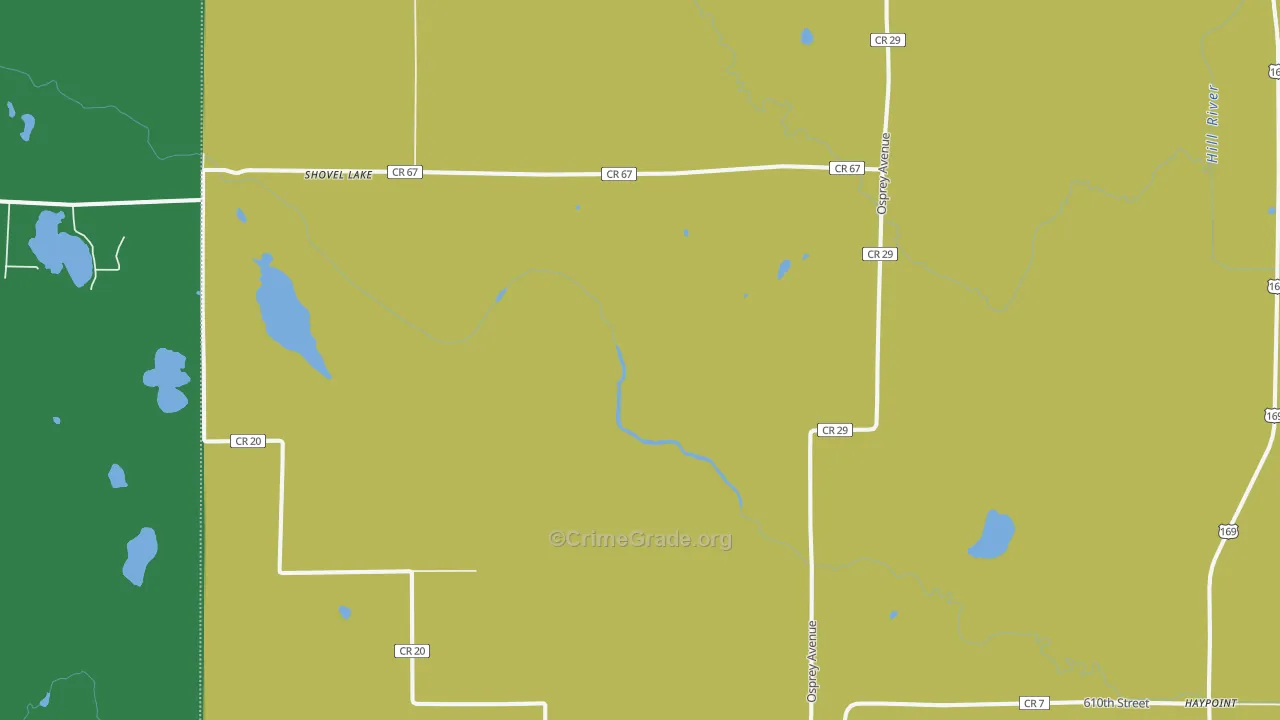 55785, MN Map of Theft Rates