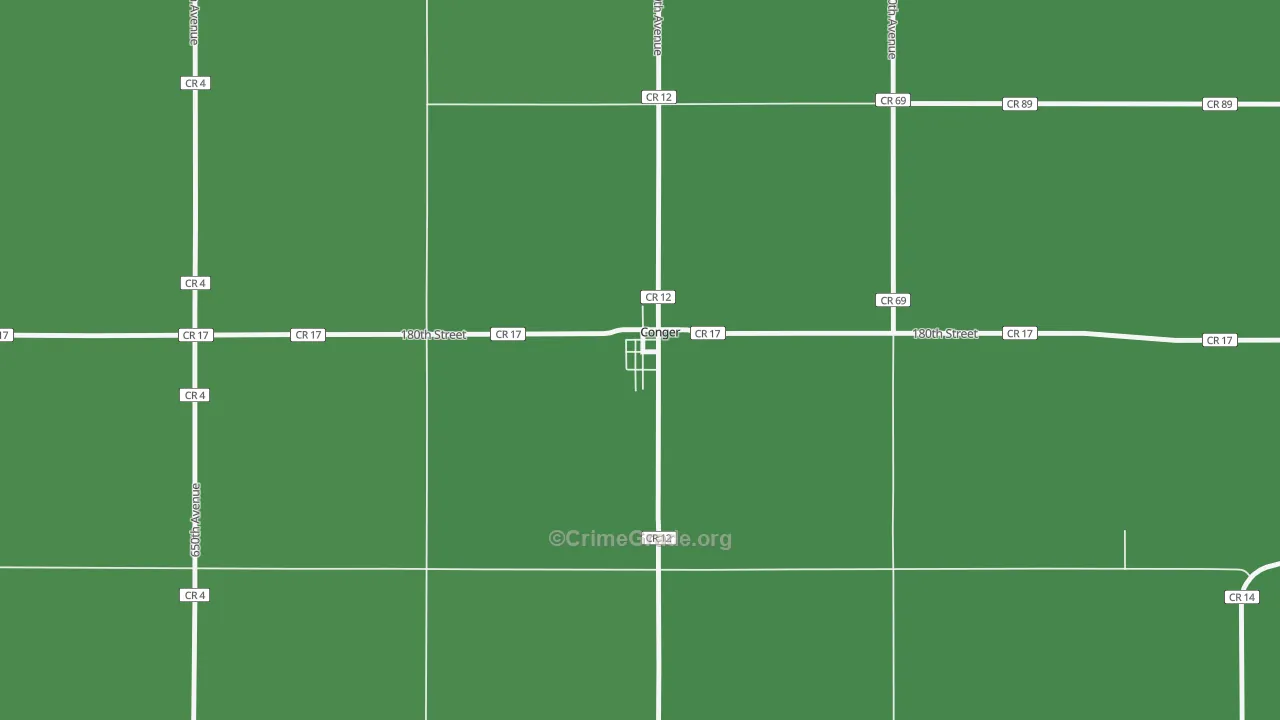 56020, MN Map of Theft Rates