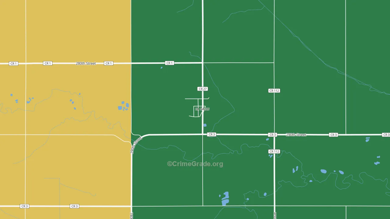 56056, MN Map of Theft Rates