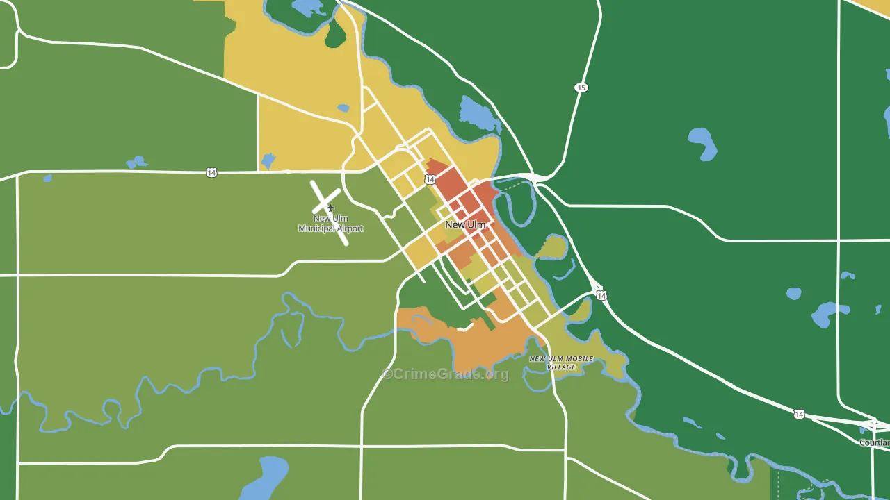 56073, MN Map of Theft Rates
