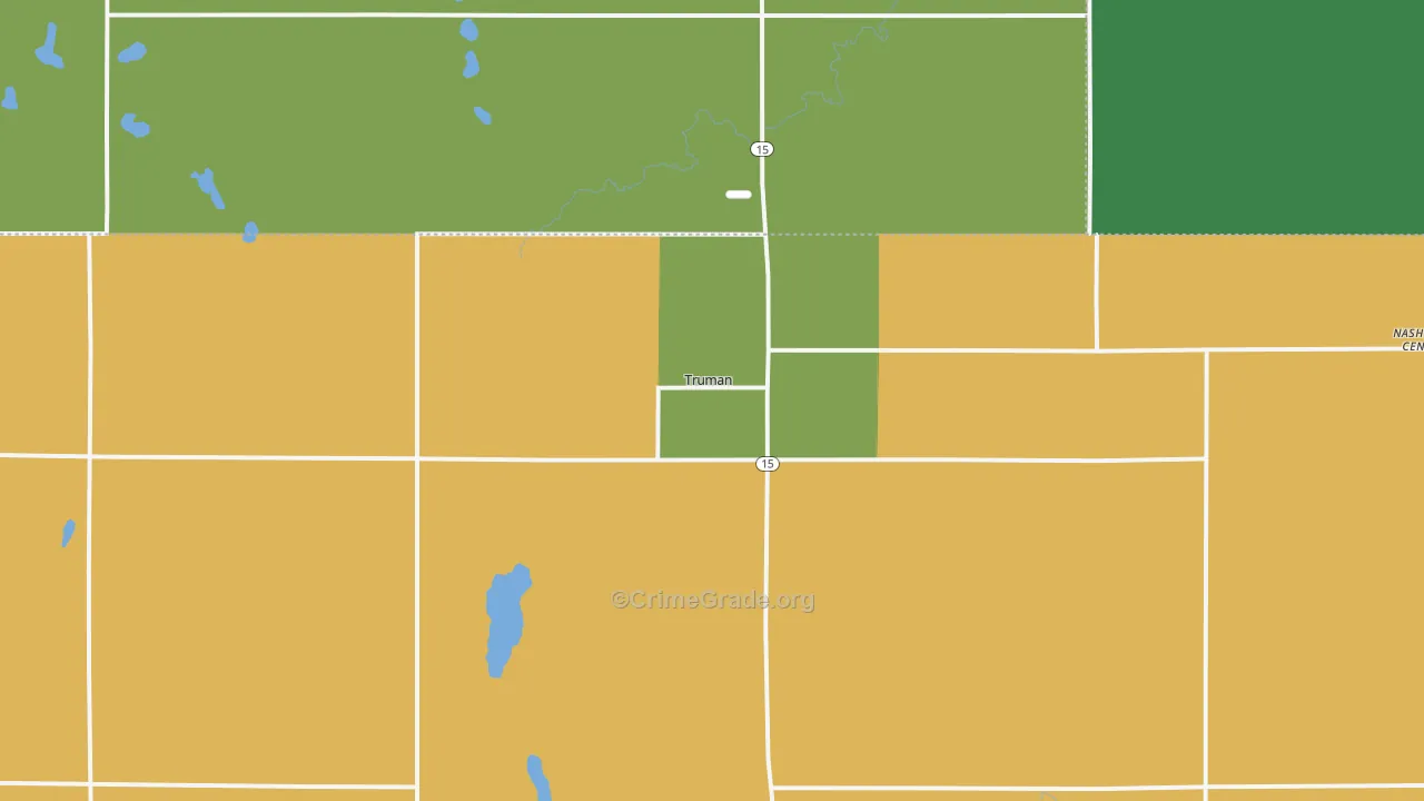 56088, MN Map of Theft Rates